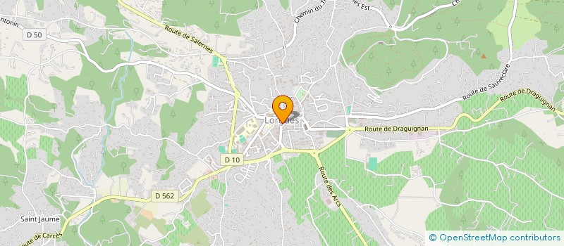 localisation de l'entreprise SCI HELENE  LORGUES