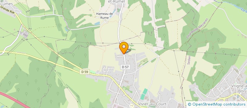 localisation de l'entreprise SCI HELENE  VIVIER-AU-COURT