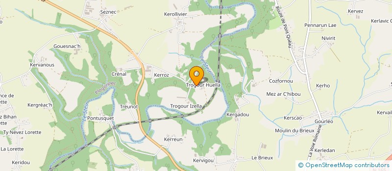 localisation de l'entreprise SCI HELENE DE BOEDE  PLOGONNEC