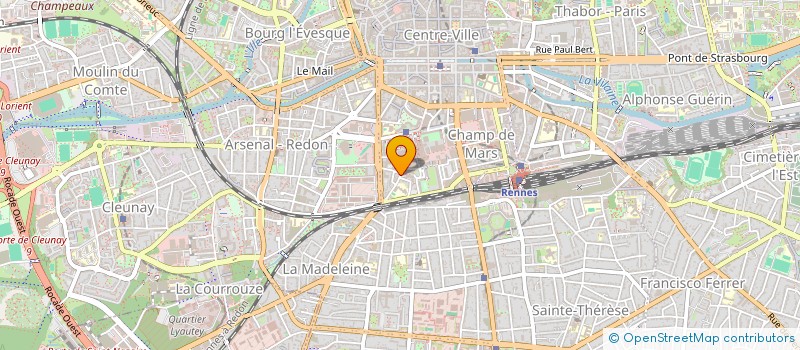 localisation de l'entreprise SCI HELENE & MARIE  RENNES