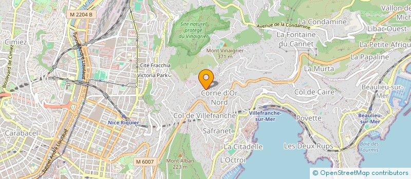 localisation de l'entreprise SCI HELENE RUBENS à NICE