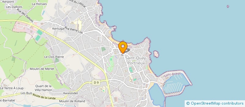 localisation de l'entreprise SCI HELGWEN  SAINT-QUAY-PORTRIEUX