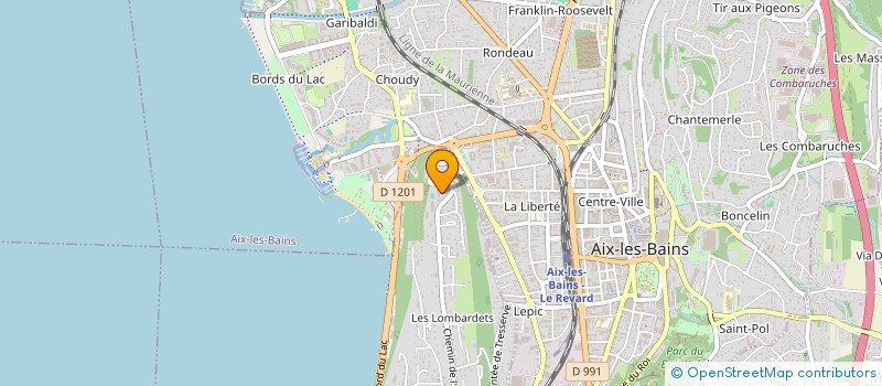 localisation de l'entreprise SCI HELI  TRESSERVE