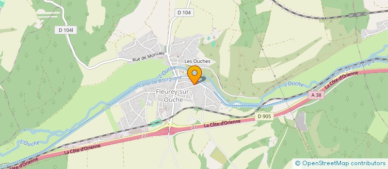 localisation de l'entreprise SCI HELIANCE à DIJON