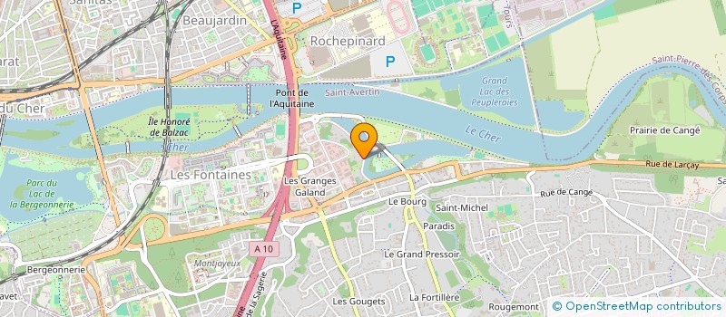 localisation de l'entreprise SCI HELIANTIS  SAINT-AVERTIN