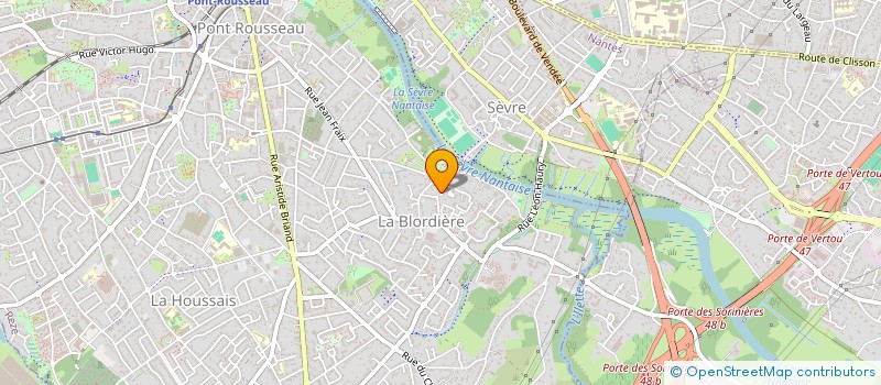 localisation de l'entreprise SCI HELIAS PEAN  REZE