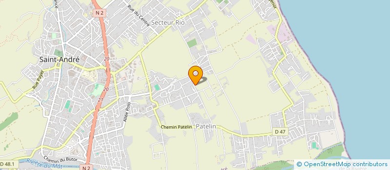 localisation de l'entreprise SCI HELICONIAS à SAINT-ANDRE