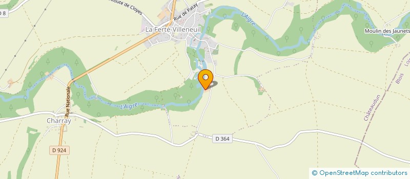 localisation de l'entreprise SCI HELIE à CLOYES-LES-TROIS-RIVIERES
