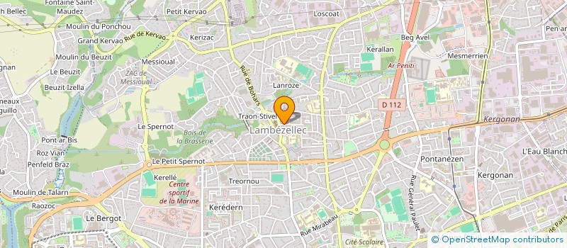 localisation de l'entreprise SCI HELIES  BREST