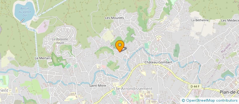 localisation de l'entreprise SCI HELIETTE ET PIERROT à MARSEILLE