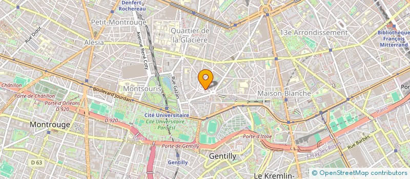 localisation de l'entreprise SCI HELIO  PARIS