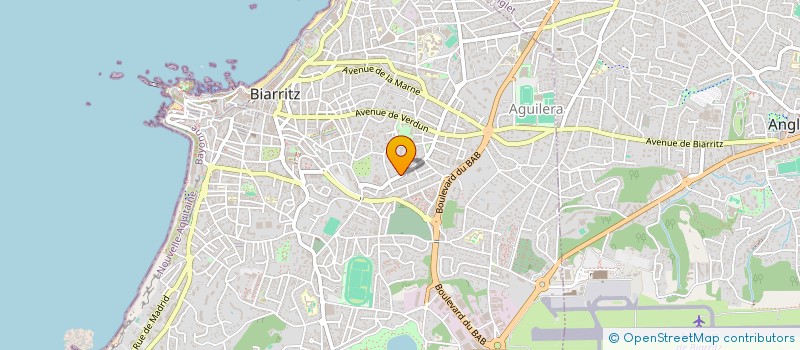 localisation de l'entreprise SCI HELIODORE à BIARRITZ