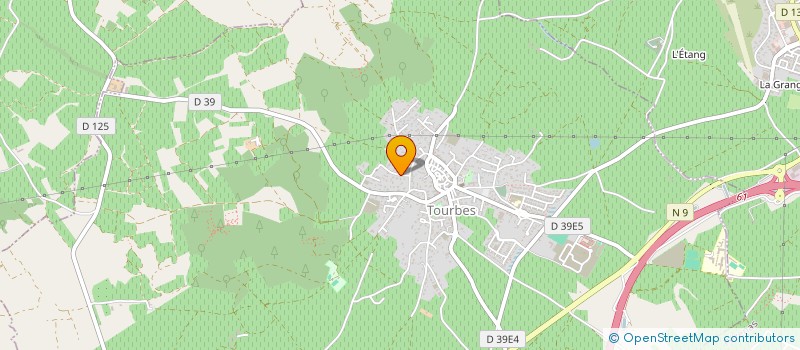 localisation de l'entreprise SCI HELIOPOLIS  TOURBES