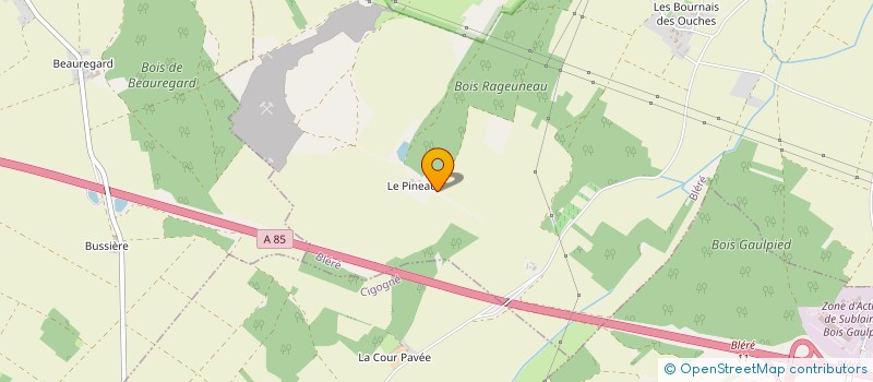 localisation de l'entreprise SCI HELIOPOLIS  LUZILLE