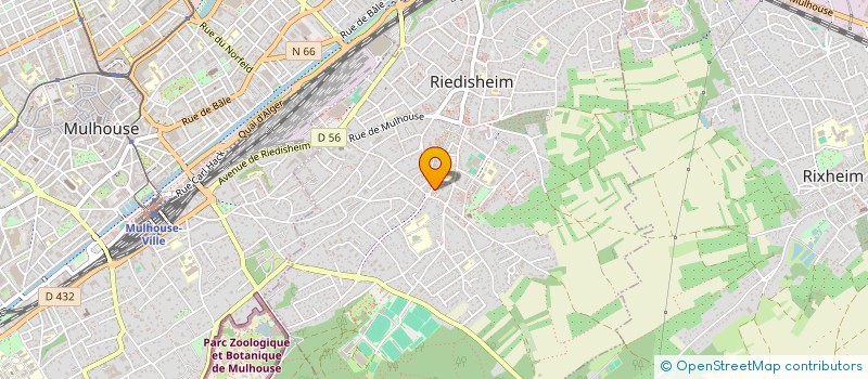 localisation de l'entreprise SCI HELIOS  RIEDISHEIM