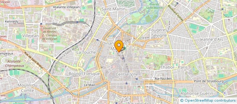 localisation de l'entreprise SCI HELIOS  RENNES