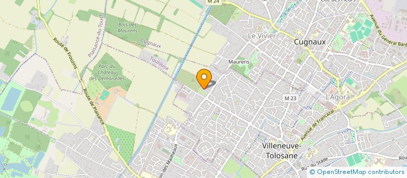 localisation de l'entreprise SCI HELIOS à VILLENEUVE-TOLOSANE