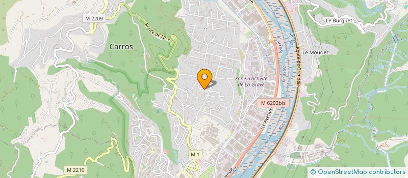 localisation de l'entreprise SCI HELIOS à CARROS