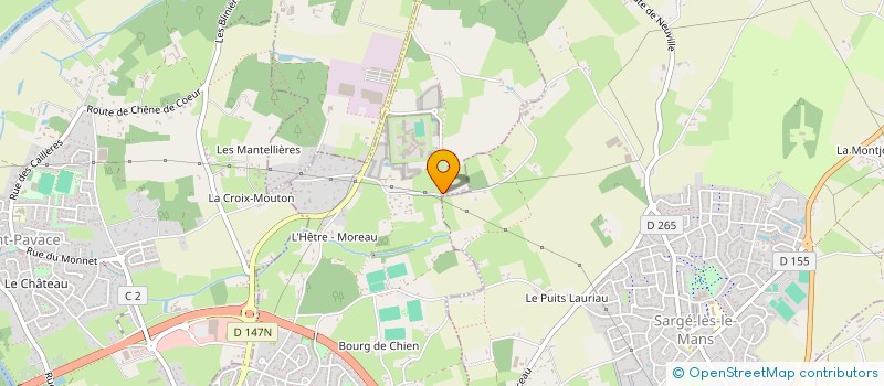 localisation de l'entreprise SCI HELIOS  COULAINES