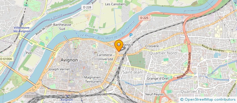 localisation de l'entreprise SCI HELIOS IMMOBILIER  AVIGNON