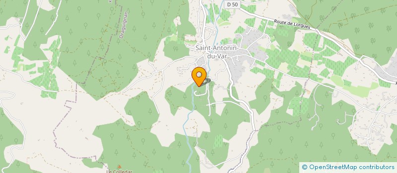 localisation de l'entreprise SCI HELIOS SAINT ANTONIN  SAINT-ANTONIN-DU-VAR