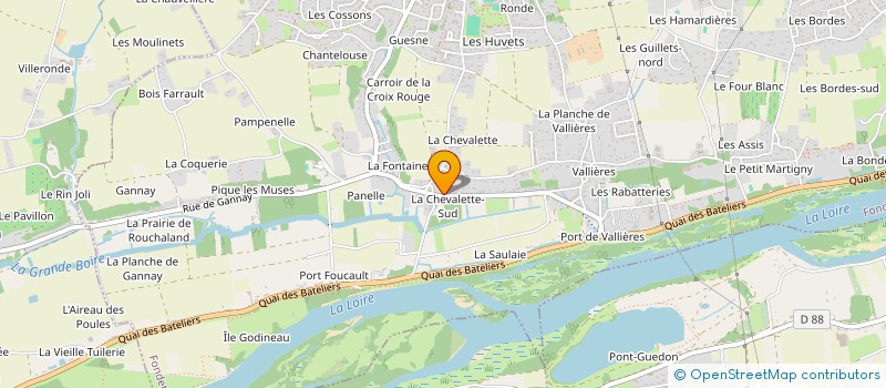 localisation de l'entreprise SCI HELIOS (SCI HELIOS) à FONDETTES