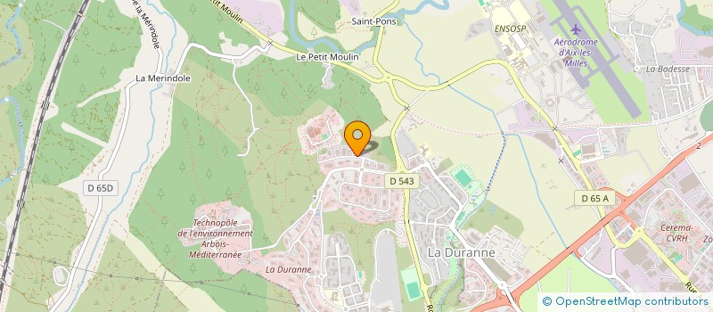 localisation de l'entreprise SCI HELIOSIS  AIX-EN-PROVENCE