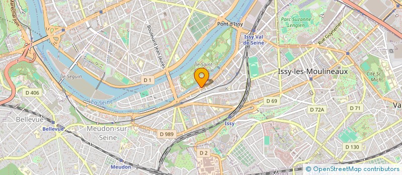 localisation de l'entreprise SCI HELIOSPARC à ISSY-LES-MOULINEAUX