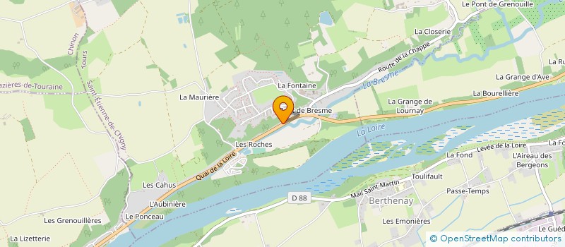 localisation de l'entreprise SCI HELIOTROPE  SAINT-ETIENNE-DE-CHIGNY