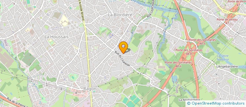 localisation de l'entreprise SCI HELIOTROPE  REZE