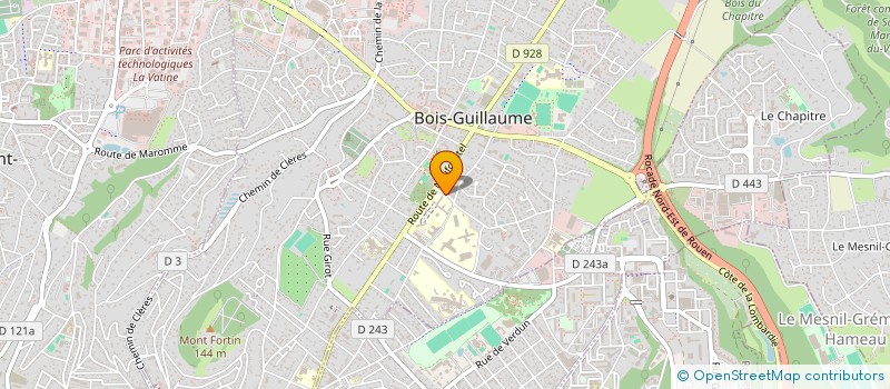 localisation de l'entreprise SCI HELIOTT à BOIS-GUILLAUME