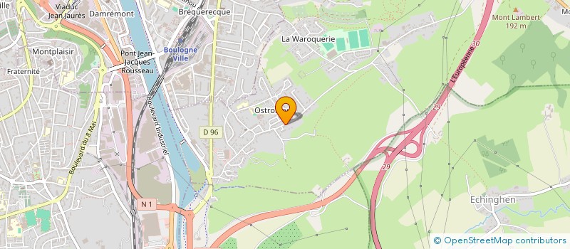 localisation de l'entreprise SCI HELIS à SAINT-MARTIN-BOULOGNE