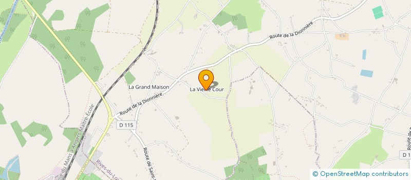 localisation de l'entreprise SCI HELIX  RIVES-DU-LOIR-EN-ANJOU