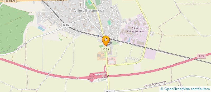 localisation de l'entreprise SCI HELLA à VILLERS-BRETONNEUX