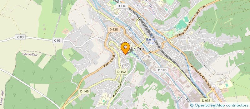 localisation de l'entreprise SCI HELLA  BAR-LE-DUC