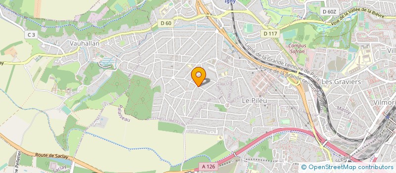 localisation de l'entreprise SCI HELLAU  IGNY