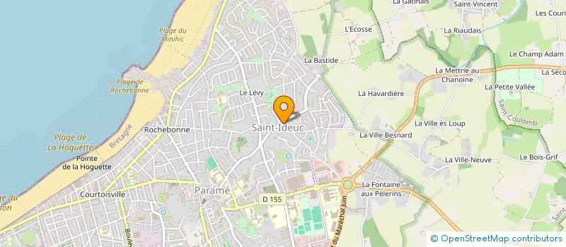 localisation de l'entreprise SCI HELLEBORE  SAINT-MALO