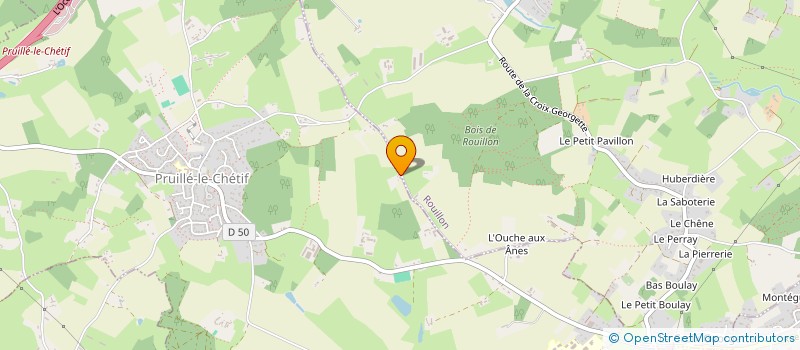 localisation de l'entreprise SCI HELLEBORE  ALLONNES