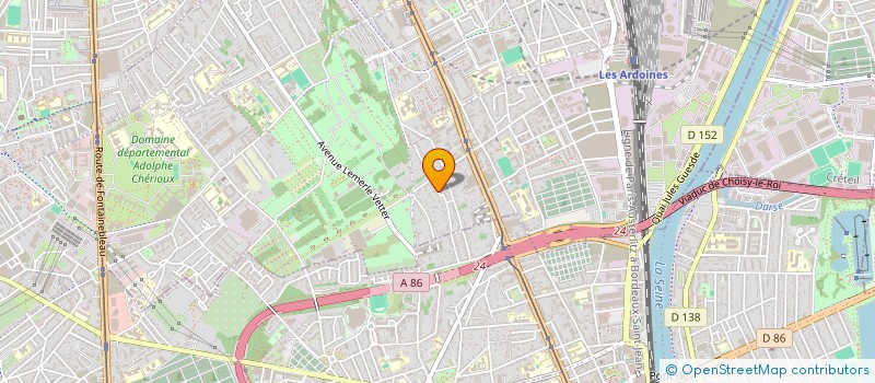 localisation de l'entreprise SCI HELLER  VITRY-SUR-SEINE