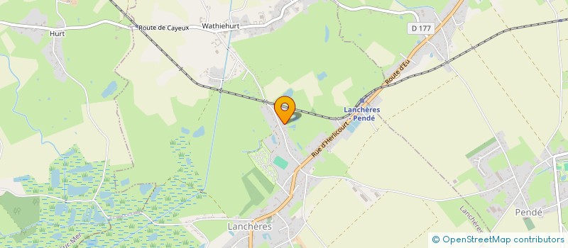 localisation de l'entreprise SCI HELLER  LANCHERES