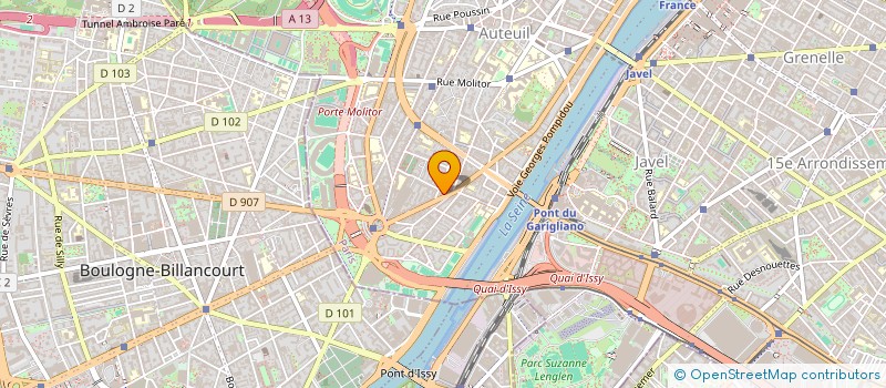 localisation de l'entreprise SCI HELLINE  PARIS