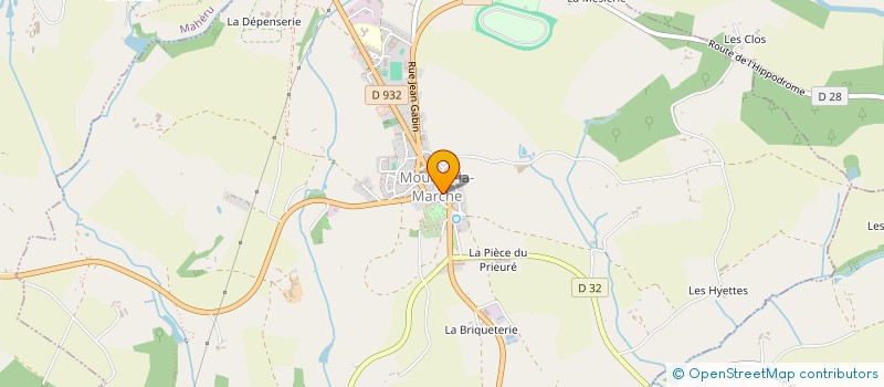 localisation de l'entreprise SCI HELLINE à MOULINS-LA-MARCHE