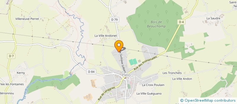 localisation de l'entreprise SCI HELLIO  PLOUVARA