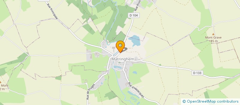 localisation de l'entreprise SCI HELLIO-LEGAY  MATRINGHEM