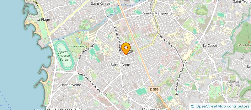 localisation de l'entreprise SCI HELLO à MARSEILLE
