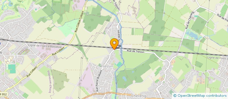 localisation de l'entreprise SCI HELLSEA FAMILY  TRESSIN