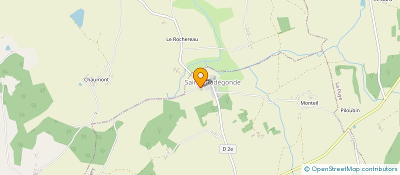 localisation de l'entreprise SCI HELM 04  SAINTE-RADEGONDE