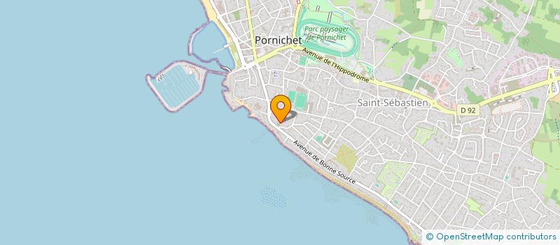 localisation de l'entreprise SCI HELMAR à PORNICHET