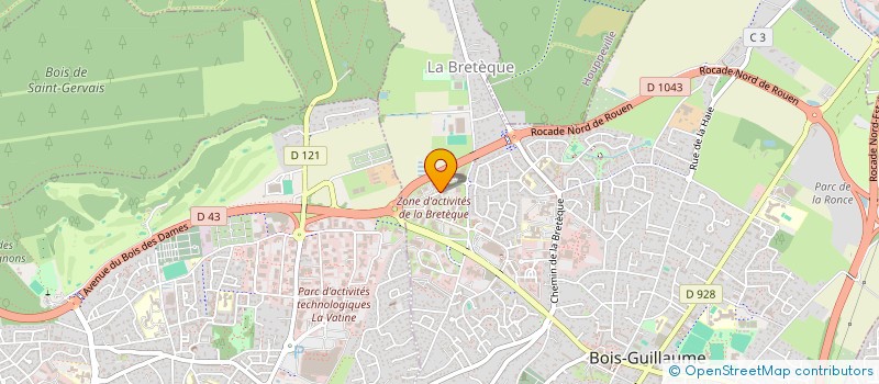 localisation de l'entreprise SCI HELNAT  MONT-SAINT-AIGNAN