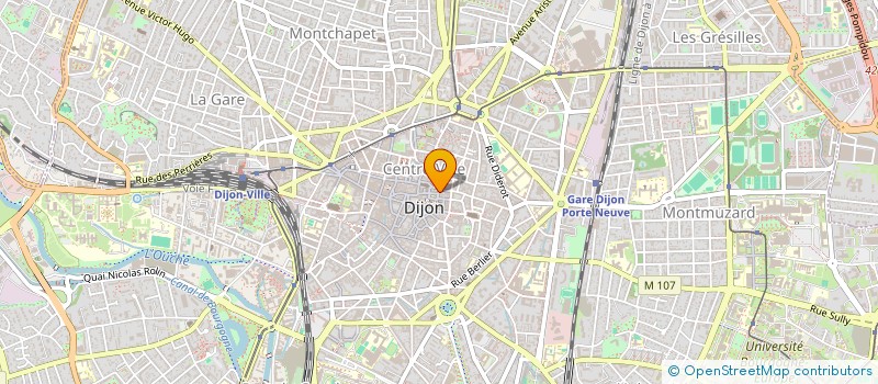 localisation de l'entreprise SCI HELOISE à DIJON